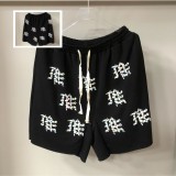 European-style fashion printed short-sleeve T-shirt for men, trendy brand with rhinestone embellishments, personalized men's clothing, stylish and slim-fit floral T-shirt
