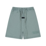 FOG ICON European and American fashion brand 24SS silicone letter logo casual shorts summer loose-fitting shorts for men and women