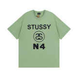 Dropshipping trendy brand short-sleeve T-shirt with dice lettering, basic style, American-style couple's summer outfit