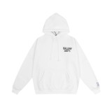 New autumn and winter G D letter logo printed fleece-lined casual loose-fitting hooded sweatshirt for both men and women