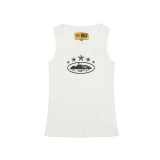 Corteiz Alcatraz American Fashion High Street Basic Printed Vest Street Sports Casual Unisex Top