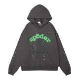 Trendy Hip-Hop Singer Foil Letter 555555 Couple's Hoodie, Casual Loose Pink Sweatshirt, Unisex