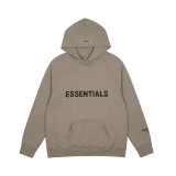 3D FOGEssentials cross-border trendy brand fashion versatile long-sleeve trendy sports hooded sweatshirt with fleece lining