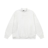 New autumn and winter FOG ICON sub-line logo letter crew neck pullover sweatshirt, unisex fleece hoodie