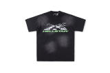 Cross-border summer new American-style trendy brand basic loose-fitting short-sleeve T-shirt with simple letter print design