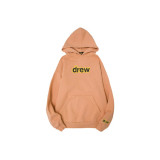 DREW ICON Smiling Sunflower Print Justin Bieber Trendy Unisex Casual Loose Hoodie Sweatshirt