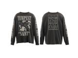 Hip-hop SAINT MICHAEL ICON new vintage graffiti loose-fit round-neck long-sleeve T-shirt for men and women