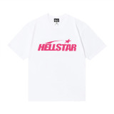 American-style super popular niche trendy brand summer Hell Star full-print graffiti short-sleeve loose-fit unisex T-shirt