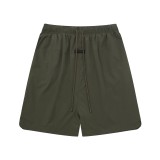 FOG ICON European and American fashion brand 24SS silicone letter logo casual shorts summer loose-fitting shorts for men and women