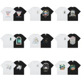 Cross-border Casablanca summer new style Casablanca LOGO printed unisex loose short-sleeve T-shirt trendy