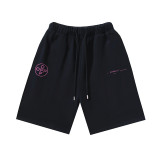High-quality OFF-WHITE American streetwear brand brushed graffiti arrow shorts, summer casual shorts for men and women