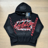 Cross-border American-style trendy brand loose-fitting men's hooded sweatshirt, foreign trade street casual jacket, women's hoodie and pants set