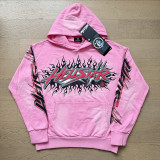 Cross-border American-style trendy brand loose-fitting men's hooded sweatshirt, foreign trade street casual jacket, women's hoodie and pants set