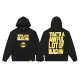 High-end foreign trade version of  THAT'S A AWFUL LOT OF COUGH SYRUP  printed all-over hoodie and pants set