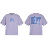 GALLERY DEPT TIDE trendy brand classic letter slogan LOGO gradient print short-sleeve T-shirt unisex