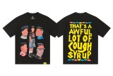 Cross-border high-quality  THAT'S A AWFUL LOT OF COUGH SYRUP  short-sleeve pure cotton round-neck T-shirt for men