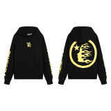 25ss cross-border foreign trade Hellstar American-style trendy brand high street loose-fitting unisex hoodie and casual pants set
