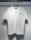 25ss Summer New AM1R1 European and American Trendy Brand Short Sleeve Letter Print Loose High Street Casual Unisex T-Shirt