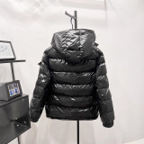 Cross-border Mengjia Maya down jacket, same style as Eason Chan's, loose and comfortable, detachable hooded jacket with chip