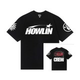 American-style super popular niche trendy brand summer Hell Star full-print graffiti short-sleeve loose-fit unisex T-shirt