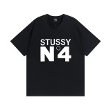 Dropshipping trendy brand short-sleeve T-shirt with dice lettering, basic style, American-style couple's summer outfit