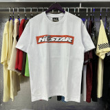 Cross-border foreign trade high street heavy-duty washed distressed worker head print Hell Star round neck short-sleeve T-shirt for summer