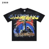 Cross-border foreign trade American vintage street retro trendy brand Japanese cartoon short-sleeve men's hip-hop printed T-shirt