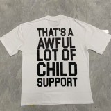 Cross-border high-quality  THAT'S A AWFUL LOT OF COUGH SYRUP  short-sleeve pure cotton round-neck T-shirt for men