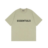 ss FOG ESSENTIALS American fashion brand loose high street embossed casual short-sleeve T-shirt for both men and women
