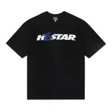 American-style super popular niche trendy brand summer Hell Star full-print graffiti short-sleeve loose-fit unisex T-shirt