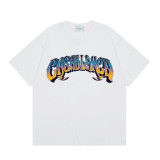 Cross-border summer new trendy Casablanca short-sleeve letter logo printed unisex T-shirt