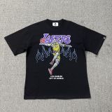 American fashion brand WARREN-LOTAS skull demon grim reaper street style printed short-sleeve casual T-shirt for men and women couples