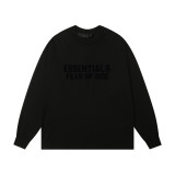 New autumn and winter FOG ICON sub-line ESSENTIALS silicone letter fleece-lined hoodie, unisex