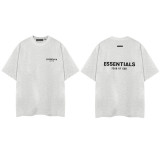 FOG ICON Spring/Summer New Double Row Dopamine Letter Short Sleeve Unisex High Street T-Shirt