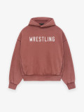 FOG ICON New Autumn/Winter Trendy Brand Fleece-Lined Letter Print Crew Neck Sweatshirt Unisex Versatile Hoodie