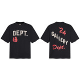 GALLERY DEPT TIDE trendy brand classic letter slogan LOGO gradient print short-sleeve T-shirt unisex