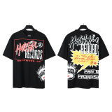 25ss cross-border American fashion brand Hellstar high street loose street casual pure cotton short-sleeve T-shirt unisex