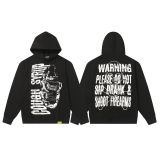 High-end foreign trade version of  THAT'S A AWFUL LOT OF COUGH SYRUP  printed all-over hoodie and pants set