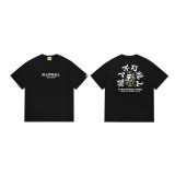 Original brand dropshipping cross-border hot-selling BAPE long-term stable supply double-thread men's and women's casual sports short-sleeve T-shirts