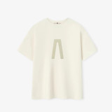 Cross-border American streetwear brand FOG's summer ESSENTIALS letter pattern embossed short-sleeve T-shirt for men and women, featuring high street fashion style.