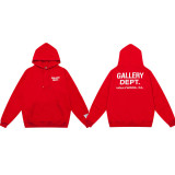 New autumn and winter G D letter logo printed fleece-lined casual loose-fitting hooded sweatshirt for both men and women