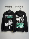 New cross-border 25ss American streetwear brand COUGH SYRUP hoodie, casual loose-fit men's clothing