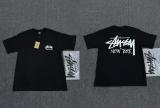New cross-border men's and women's short-sleeve T-shirts, summer men's loose 230g heavy silk screen printed T-shirts