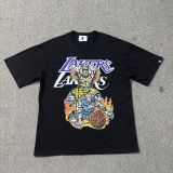 American fashion brand WARREN-LOTAS skull demon grim reaper street style printed short-sleeve casual T-shirt for men and women couples