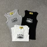 Corteiz Alcatraz American Fashion High Street Basic Printed Vest Street Sports Casual Unisex Top
