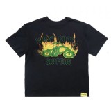 Cross-border high-quality  THAT'S A AWFUL LOT OF COUGH SYRUP  short-sleeve pure cotton round-neck T-shirt for men