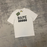 Trendy brand cross-border wholesale supply, foreign trade dropshipping, 260g heavyweight BAPE ape head shark short-sleeve T-shirt 2