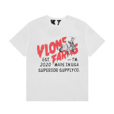 VLONE FOG short-sleeve Grim Reaper limited edition large V high street T-shirt, loose fit, printed, American style, JUICE WRLD collaboration tee