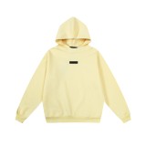 New autumn and winter FOG ICON sub-line logo letter crew neck pullover sweatshirt, unisex fleece hoodie