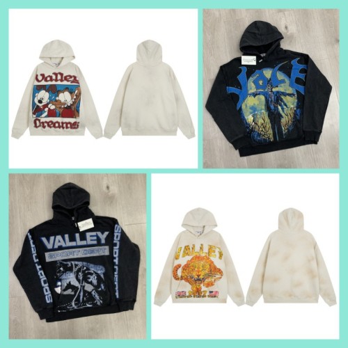 American trendy high street new retro character print summer unisex loose casual washed distressed oversized hoodie sweatshirt